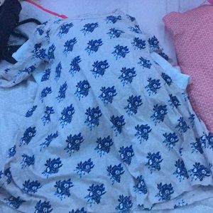 Different tshirts and pants from different brands!